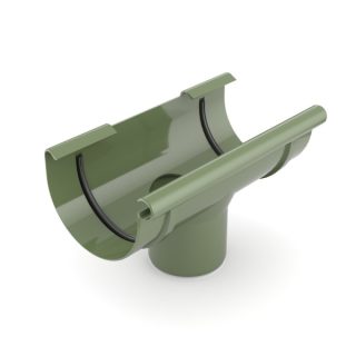 Сливная воронка 125х90 мм, RAL 6005