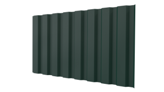 Профнастил С20A 1150/1100x0,45 мм, 6005 зеленый мох матовый