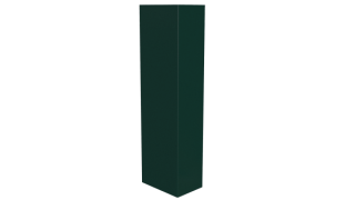 Стойка 40x60x40 мм, 6005 зеленый мох глянцевый
