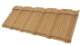 Профиль Пегас 1195/1130x0,45 мм, Орех 3D