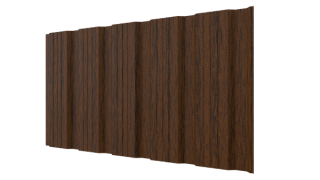 Профнастил К20 1195/1130х0,45 мм, Дуб Локарно 3D