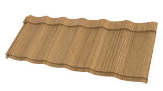 Профиль Феникс 1180/1100x0,45 мм, 8019 Орех 3D