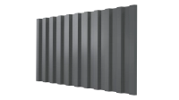 Профнастил С21 1051/1000x0,7 мм, 7005 мышино-серый глянцевый
